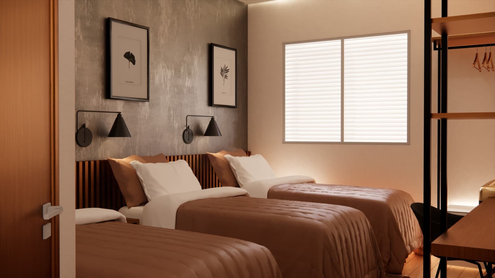 Apartamento Família espaçoso e confortável